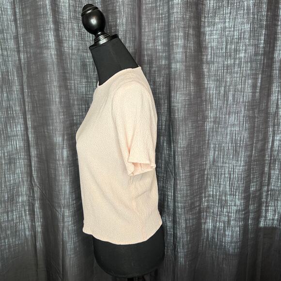 Gloria Lance 80’s vintage pink short sleeve career top size small - Picture 2 of 5